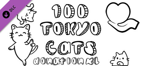 100 Tokyo Cats - Donation XL cover art