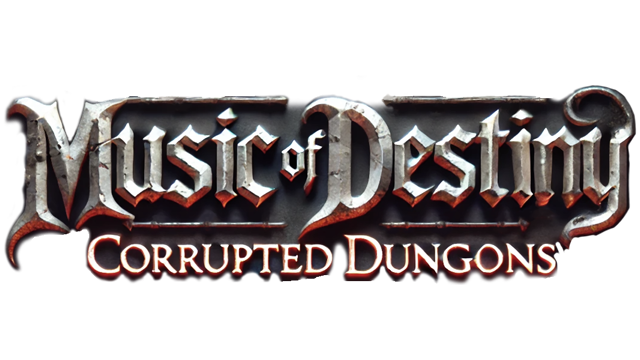 Music of Destiny: Corrupted Dungeons Logo