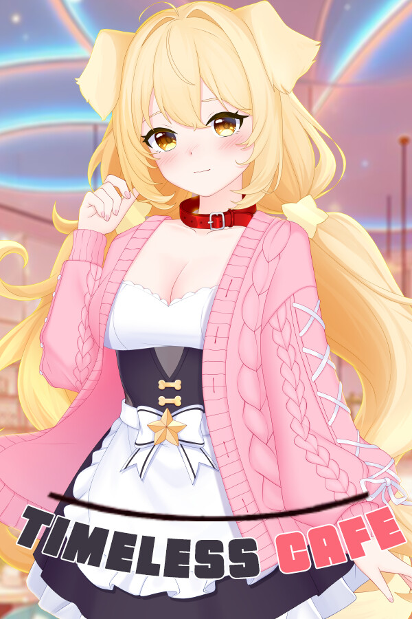 Steam portrait for Shuffle Waifu Cafe.