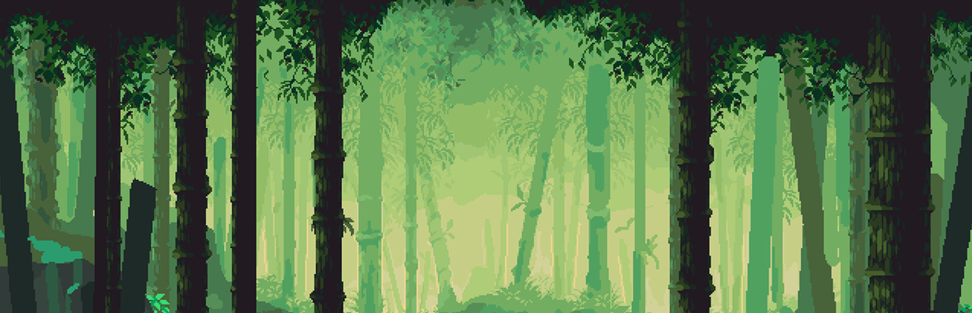 Dense forest