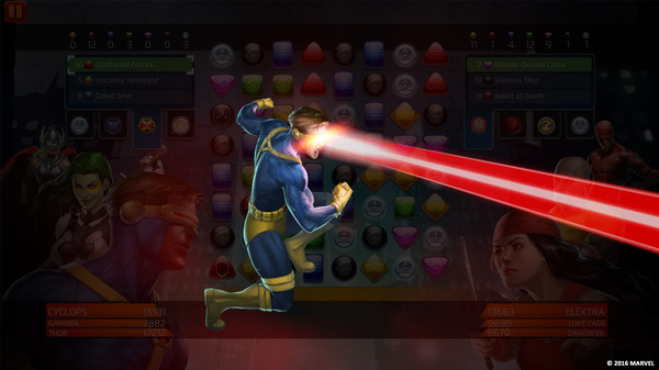 Скриншот из Marvel Puzzle Quest: Avengers’ Battle Kit