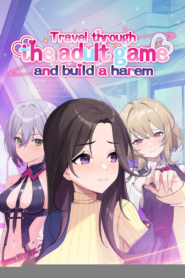 Steam portrait for Travel through the adult game and build a harem.