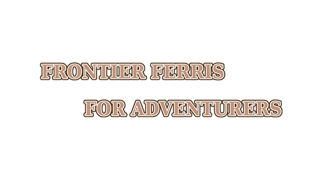 Frontier Ferris For Adventurers Logo