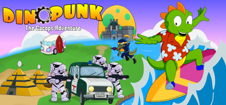Dinopunk: the Cacops adventure cover art