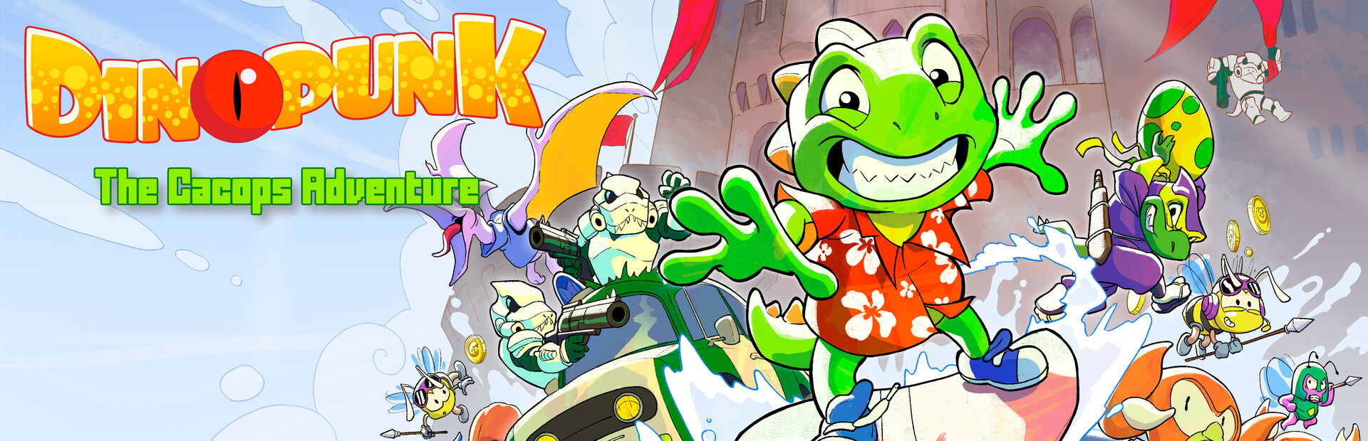 Dinopunk: the Cacops adventure Hero Image