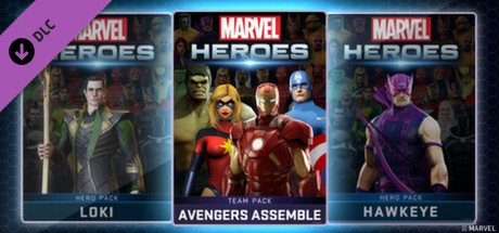 Marvel Heroes 2015 - Avengers Assemble Team Pack cover art