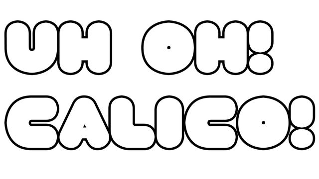 Uh Oh Calico! Logo