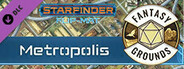 Fantasy Grounds - Starfinder RPG - Starfinder Flip-Mat - Metropolis