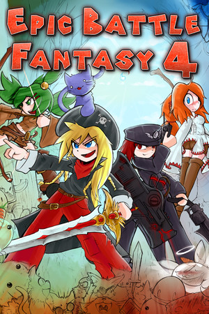 Epic Battle Fantasy 4 poster image on Steam Backlog