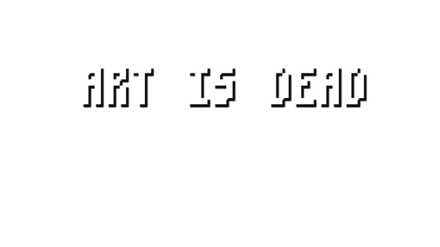 Art is dead Logo