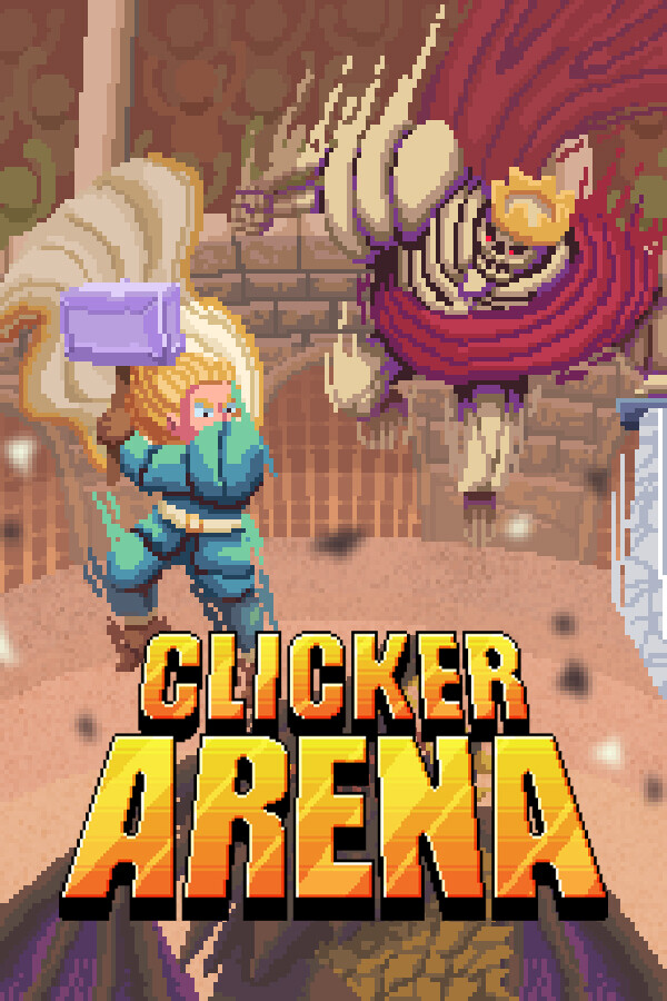 Steam portrait for Clicker Arena.