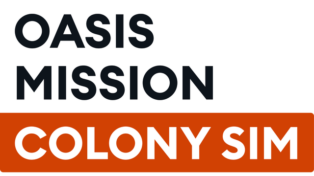 Oasis Mission: Colony Sim Logo