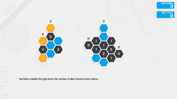 Скриншот из Hexcells