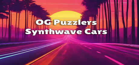 OG Puzzlers: Synthwave Cars cover art