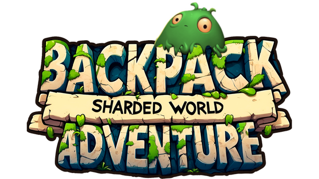 Sharded World: Backpack Adventure Logo