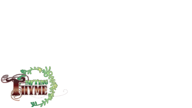 Sifting Thyme - an otome game inspired by culinary shows Logo