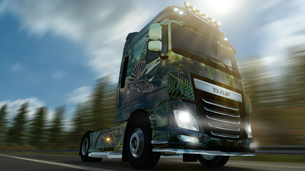 Скриншот из Euro Truck Simulator 2 - Prehistoric Paint Jobs Pack