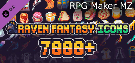 RPG Maker MZ - Raven Fantasy Icons - 7000+ cover art