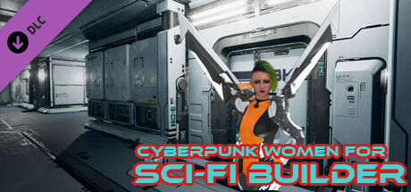 Cyberpunk women for Sci-fi builder cover art
