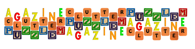 Clutter Puzzle Magazine Vol. 15 No. 1 Collector's Edition Logo