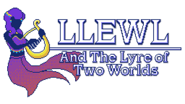 Llewl and the Lyre of Two Worlds Logo