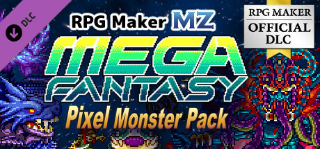 RPG Maker MZ - MEGA FANTASY Pixel Monster Pack cover art