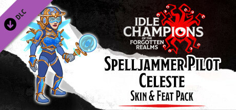 Idle Champions - Spelljammer Pilot Celeste Skin & Feat Pack cover art