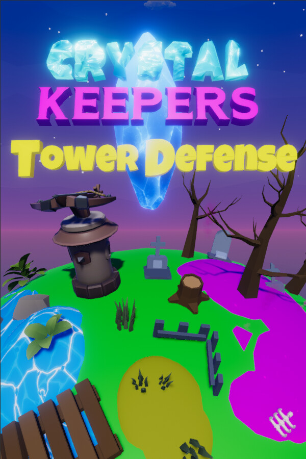 Steam portrait for CrystalKeepers Tower Defense.