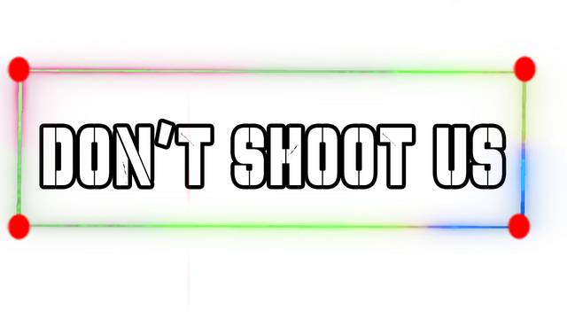 DON'T SHOOT US Logo