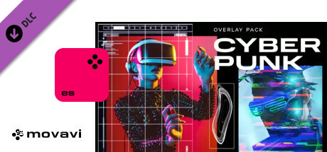 Movavi Video Editor 2024 - Cyberpunk Overlay Pack cover art