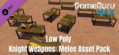 GameGuru MAX Low Poly Asset Pack - Knight Weapons: Melee cover art