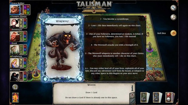 Скриншот из Talisman - The Blood Moon Expansion