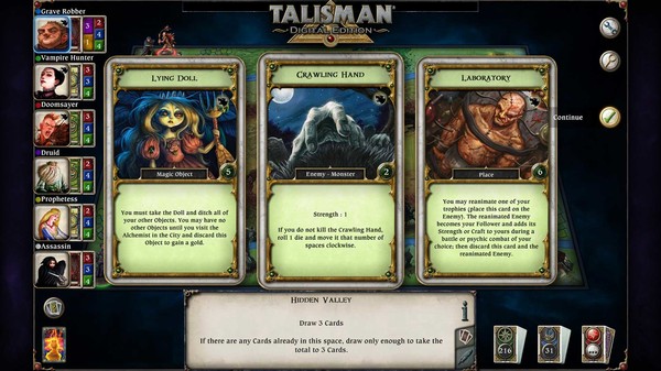 Скриншот из Talisman - The Blood Moon Expansion