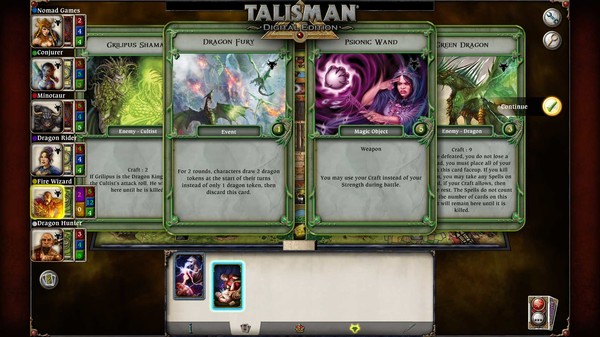 Скриншот из Talisman - The Dragon Expansion