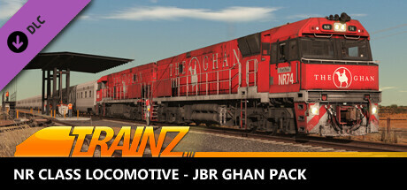 Trainz 2022 DLC - NR Class Locomotive - JBR Ghan Pack cover art