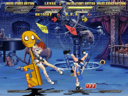 Скриншот из Guilty Gear Isuka