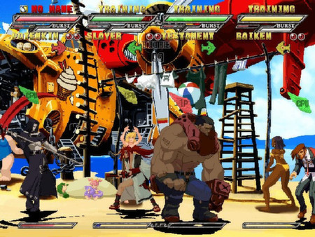 Скриншот из Guilty Gear Isuka