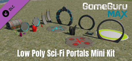 GameGuru MAX Low Poly Mini Kit - Sci-Fi Portals cover art