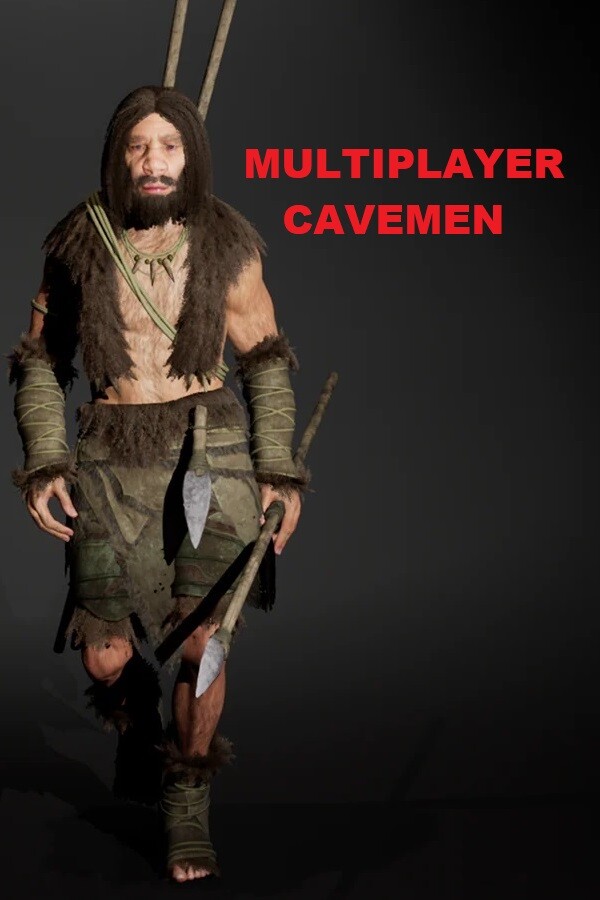 Steam portrait for MULTIPLAYER CAVEMEN.