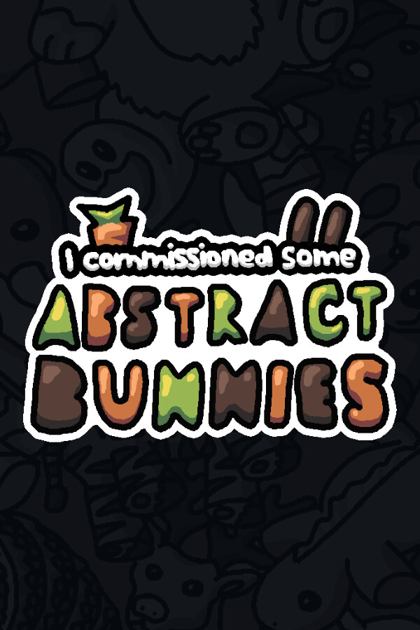 Steam portrait for I commissioned some abstract bunnies.