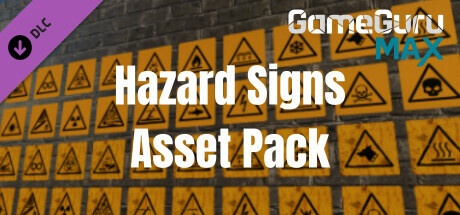 GameGuru MAX Modern Day Asset Pack - Hazard Signs cover art