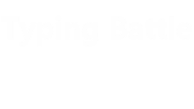 Typing Battle Logo