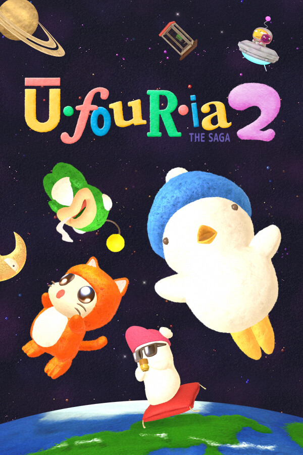 Steam portrait for Ufouria: The Saga 2.