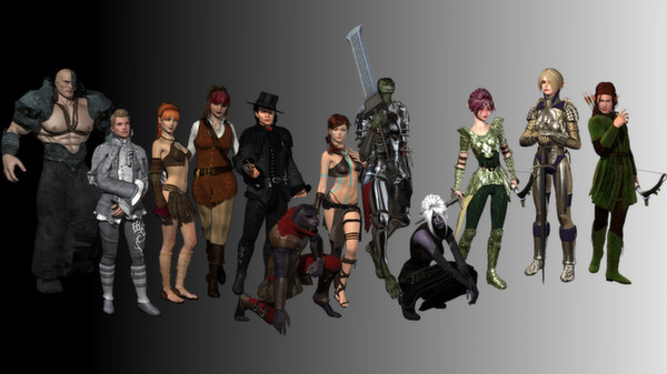 Скриншот из RPG Maker VX Ace - High Fantasy Main Party Pack II