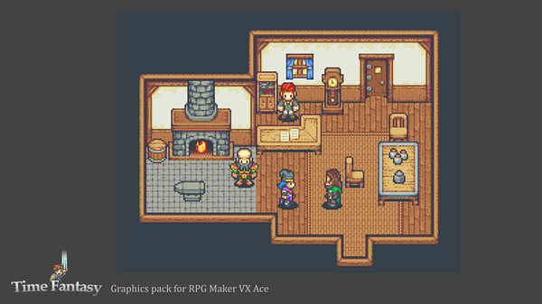 Скриншот из RPG Maker VX Ace - Time Fantasy