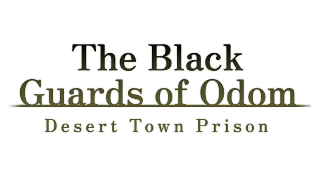The Black Guards of Odom - Desert Town Prison Logo
