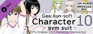 RPG Maker 3D Character Converter - Gee-kun-soft character 10 gym suit