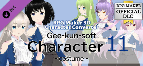 RPG Maker 3D Character Converter - Gee-kun-soft character 11 costume cover art