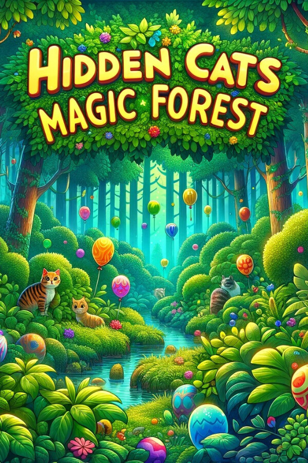 Steam portrait for Hidden Cats: Magic Forest.