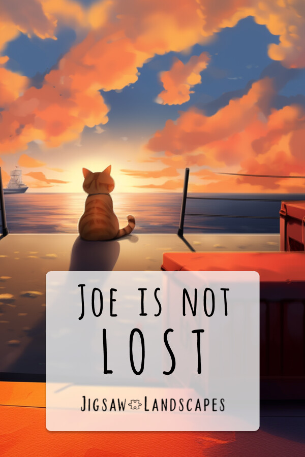 Steam portrait for Joe is not lost - Jigsaw Landscapes.